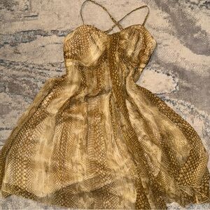Snake Skin Dress